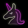 2Kids Toys LED NEON LIGHT lampička Jednorožec ružovobiely 2Kids Toys 2Kids Toys LED NEON LIGHT lampička Jednorožec ružovobiely 2Kids Toys