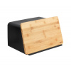 Wenko | WENKO 54098100 - Chlebník KUBO 35x26,5 cm čierna/hnedá | WE0459 Wenko | WENKO 54098100 - Chlebník KUBO 35x26,5 cm čierna/hnedá | WE0459