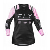 Dres F-16 , FLY RACING - USA 2024 dámský (černá/levandulová) M Dres F-16 , FLY RACING - USA 2024 dámský (černá/levandulová) M