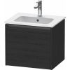 DURAVIT Ketho 2 závesná skrinka pod umývadlo, 1 zásuvka, 510 x 420 x 440 mm, dub čierny, K25061016160000 DURAVIT Ketho 2 závesná skrinka pod umývadlo, 1 zásuvka, 510 x 420 x 440 mm, dub čierny, K25061016160000