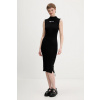 Šaty Karl Lagerfeld Jeans B1W13041 čierna XL Šaty Karl Lagerfeld Jeans B1W13041 čierna XL