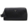Guess Kožená kozmetická taška PMMOMGP6261-BLA Guess Kožená kozmetická taška PMMOMGP6261-BLA