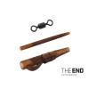 Montáž na olovo Delphin THE END PIN-SWIVEL 6 setov Montáž na olovo Delphin THE END PIN-SWIVEL 6 setov