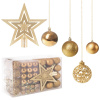 Maxi 101 dielna sada vianočných ozdôb zlatá Maxi 101 dielna sada vianočných ozdôb zlatá