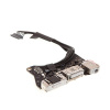 AppleMix Napájací konektor MagSafe 2 + port USB + konektor na slúchadlá pre Apple MacBook Air 11 A1465 (rok 2013-2014) - kvalita A+ AppleMix Napájací konektor MagSafe 2 + port USB + konektor na slúchadlá pre Apple MacBook Air 11 A1465 (rok 2013-2014) - kvalita A+
