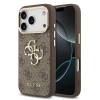 Guess PU Leather 4G Metal Logo Gold Frame MagSafe zadný kryt pre iPhone 17 Pro Brown Guess PU Leather 4G Metal Logo Gold Frame MagSafe zadný kryt pre iPhone 17 Pro Brown