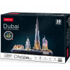 CubicFun 3D puzzle CityLine panorama svítící Dubaj 182 ks CubicFun 3D puzzle CityLine panorama svítící Dubaj 182 ks