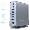 GEM GEMBIRD A-CF-COMBO15-01 USB Type-CF 15-v-1 viacportový adaptér (USB hub AF-porty v.2x2 + v.3x3, Type-CF + HDMIx2 + DisplayPort + PD + čítačka kariet + GigaLAN + 3,5 mm audio), sivý GEM GEMBIRD A-CF-COMBO15-01 USB Type-CF 15-v-1 viacportový adaptér (USB hub AF-porty v.2x2 + v.3x3, Type-CF + HDMIx2 + DisplayPort + PD + čítačka kariet + GigaLAN + 3,5 mm audio), sivý