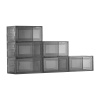 Vevor Boxy na topánky 6 ks priehľadné čierne, magnetické dvierka, US size 13 KDDQTMCXXHQKWZQRS001V0 Vevor Boxy na topánky 6 ks priehľadné čierne, magnetické dvierka, US size 13 KDDQTMCXXHQKWZQRS001V0