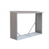 Prístrešok na drevo G21 WOH 181 - 242 x 75 cm, sivý, 63900494 Prístrešok na drevo G21 WOH 181 - 242 x 75 cm, sivý, 63900494