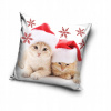 Sleep Cushion Carbotex 40 x 40 cm + dekoratívny vankúš carbotex 40 x 40 cm (Vianočný vankúš mikołajki mačiatko Kitty 40x40) Sleep Cushion Carbotex 40 x 40 cm + dekoratívny vankúš carbotex 40 x 40 cm (Vianočný vankúš mikołajki mačiatko Kitty 40x40)