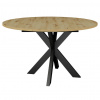 MID.YOU JEDÁLENSKÝ STÔL, čierna, dub artisan, 130/130/75 cm - Stoly - 002808027901 MID.YOU JEDÁLENSKÝ STÔL, čierna, dub artisan, 130/130/75 cm - Stoly - 002808027901
