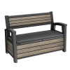Zahradní lavice Keter Deco Bench 133x61x89 cm - ashwood, jasan Zahradní lavice Keter Deco Bench 133x61x89 cm - ashwood, jasan