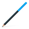 FABER CASTELL Grafitová ceruzka Faber-Castell Grip Jumbo / HB čierna/modrá FABER CASTELL Grafitová ceruzka Faber-Castell Grip Jumbo / HB čierna/modrá
