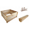 Drevený kompostér. Veľké 95x95x46. Ľahká montáž Drevený kompostér. Veľké 95x95x46. Ľahká montáž