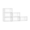 Vevor Plastové priehľadné stohovateľné boxy 6 ks, magnetické dvierka, US 13 KDDQTMCXXHQK0OIKQ001V0 Vevor Plastové priehľadné stohovateľné boxy 6 ks, magnetické dvierka, US 13 KDDQTMCXXHQK0OIKQ001V0