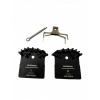 Brzdové platničky Shimano J04C kotúčové organické čierne MTB Brzdové platničky Shimano J04C kotúčové organické čierne MTB