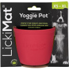 LickiMat Yoggie Pot 9,5 x 9 cm lízací kelímok 9,5 x 9 cm ružový LickiMat Yoggie Pot 9,5 x 9 cm lízací kelímok 9,5 x 9 cm ružový
