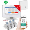 Honeywell Home EvoHome Starter Set 3 CZ, EvoHome Touch WiFi + 3x termohlavice + BDR91 Honeywell Home EvoHome Starter Set 3 CZ, EvoHome Touch WiFi + 3x termohlavice + BDR91
