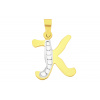 iBrill Zlatý prívesok písmeno “K” 55033 iBrill Zlatý prívesok písmeno “K” 55033