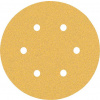 BOSCH Brúsny papier EXPERT C470 so 6 otvormi pre excentrické brúsky, 150 mm, zrnitosť 80, 5 ks BOSCH Brúsny papier EXPERT C470 so 6 otvormi pre excentrické brúsky, 150 mm, zrnitosť 80, 5 ks
