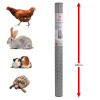 DEMA Voliérové štvorhranné pletivo pozinkované 6,4 mm, 1x5 m, drôt 0,6 mm 31226D DEMA Voliérové štvorhranné pletivo pozinkované 6,4 mm, 1x5 m, drôt 0,6 mm 31226D