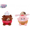 Mikro trading Fluffy Menu - Zvířátko / Cupcake plyšové - 14 cm - 2 druhy Mikro trading Fluffy Menu - Zvířátko / Cupcake plyšové - 14 cm - 2 druhy