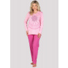 EVONA Dámske pyžamo P-Darla ružová M EVONA Dámske pyžamo P-Darla ružová M
