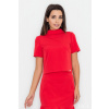 Dámska blúzka M542 červená - Figl 38 červená Dámska blúzka M542 červená - Figl 38 červená