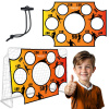 Neo-Sport 1478 Sieť do bránky 215 x 150 cm, oranžová Neo-Sport 1478 Sieť do bránky 215 x 150 cm, oranžová