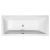 Aqualine NISA obdĺžniková vaňa 170x80x42cm, biela A1780 Aqualine NISA obdĺžniková vaňa 170x80x42cm, biela A1780