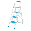 Profi Tools Schodíky do domácnosti PROFI 4x1 priečky, modré JZ919-4B Profi Tools Schodíky do domácnosti PROFI 4x1 priečky, modré JZ919-4B