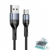 Kábel Usams USB - USB typ C 1 m čierny Kábel Usams USB - USB typ C 1 m čierny