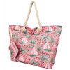 Veľká plážová taška cez rameno ružová BZ5803-2 Veľká plážová taška cez rameno ružová BZ5803-2