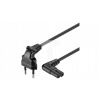 PremiumCord Kabel síťový 230V k magnetofonu 3m kpspm3-90 PremiumCord Kabel síťový 230V k magnetofonu 3m kpspm3-90