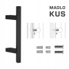 FT - MADLO kód K31Z 25x25 mm SP ks Rozteč madla: 400 mm, Dĺžka: 600 mm, Rozmer profilu madla: 25x25 mm CIM - čierna matná (FNO) FT - MADLO kód K31Z 25x25 mm SP ks Rozteč madla: 400 mm, Dĺžka: 600 mm, Rozmer profilu madla: 25x25 mm CIM - čierna matná (FNO)