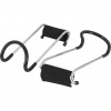 Gorilla Sports Posilňovacie háky 12 x 8 cm, chróm, 2 ks Gorilla Sports Posilňovacie háky 12 x 8 cm, chróm, 2 ks