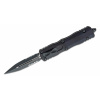 Vega Microtech 227-2T Dirac Delta Black Tactical Combo automatický nôž 9,6 cm, celočierna, hliník Vega Microtech 227-2T Dirac Delta Black Tactical Combo automatický nôž 9,6 cm, celočierna, hliník
