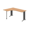 OFFICE PRO s.r.o. HOBIS kancelársky stôl pracovný tvarový, ergo pravý - FE 60 P, buk OFFICE PRO s.r.o. HOBIS kancelársky stôl pracovný tvarový, ergo pravý - FE 60 P, buk