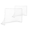 EcoToys Dve futbalové bránky s futbalovou sieťou 180x122cm EcoToys Dve futbalové bránky s futbalovou sieťou 180x122cm