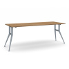Rokovací kancelársky stôl WIDE, 220x80 cm, orech Rokovací kancelársky stôl WIDE, 220x80 cm, orech