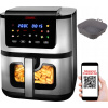 Súprava Bezolejová fritéza AIR FRYER XXL 8L 10 Programov + silikónová vložka Súprava Bezolejová fritéza AIR FRYER XXL 8L 10 Programov + silikónová vložka
