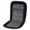 COMPASS Poťah sedadla guľôčkový s lemom čierny 93 × 40 cm COMPASS Poťah sedadla guľôčkový s lemom čierny 93 × 40 cm