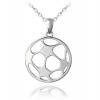 MINET Strieborný náhrdelník FUTBALOVÁ MÍČ JMAN0334FN50 MINET Strieborný náhrdelník FUTBALOVÁ MÍČ JMAN0334FN50