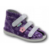 Adamki profilaktické papučky fialové s medvedíkmi - 19 Adamki profilaktické papučky fialové s medvedíkmi - 19
