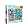 mamido Puzzle Bláznivý deň Lilo a Stitch 4v1 Trefl mamido Puzzle Bláznivý deň Lilo a Stitch 4v1 Trefl