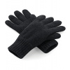Beechfield Zimné pletené rukavice B495 Black L/XL Beechfield Zimné pletené rukavice B495 Black L/XL