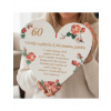 Drevené srdiečko 30cm Jubileum + venovanie NA MIERU Drevené srdiečko 30cm Jubileum + venovanie NA MIERU