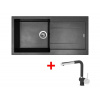 Set Sinks Amanda 990 Metalblack + Mix 3 P GR Set Sinks Amanda 990 Metalblack + Mix 3 P GR
