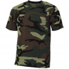 Tričko Streetstyle s krátkym rukávom MFH Woodland XXL Tričko Streetstyle s krátkym rukávom MFH Woodland XXL
